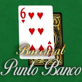 Baccarat - Punto Banco slot logo by Red Tiger Gaming at Big Lucky Casino