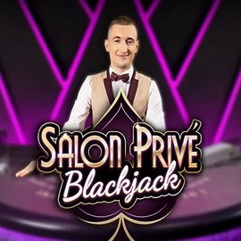 Blackjack Salon Privé slot icon by Ezugi, available at Big Lucky Casino