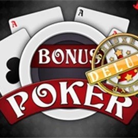 Bonus Poker Deluxe - 3 Hands online game logo by RTG (Reel Time Gaming) on big-luckycasino.org