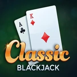 Classic Blackjack logo by Red Tiger Gaming Big Lucky Casino