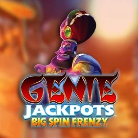 Genie Jackpots: Big Spin Frenzy logo – Jackpots by Blueprint Gaming at Big Lucky Casino