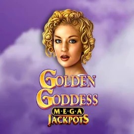 Jackpots logo of Golden Goddess Megajackpots from IGT at Big Lucky Casino