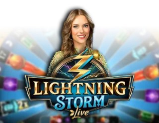 Lightning Storm online game logo by Evolution on big-luckycasino.org