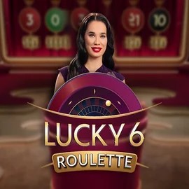 Official Live Casino logo: Lucky 6 Roulette by Pragmatic Play at Big Lucky Casino