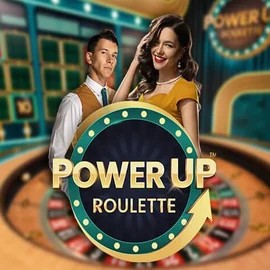 PowerUP Roulette logo by Pragmatic Play at Big Lucky Casino
