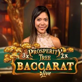 Prosperity Tree Baccarat logo – Live Casino by Evolution at Big Lucky Casino