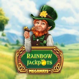 Official Jackpots logo: Rainbow Jackpots Megaways by Red Tiger Gaming at Big Lucky Casino