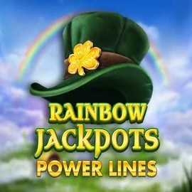 Rainbow Jackpots Power Lines slot icon by Red Tiger Gaming, available at Big Lucky Casino