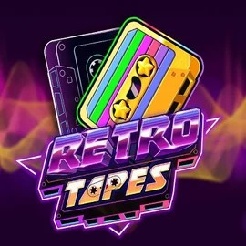 Retro Tapes online game logo by Push Gaming on big-luckycasino.org