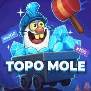 Topo Mole Game game by InOut – logo hosted on Big Lucky Casino